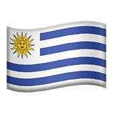 🇺🇾 Flag: Uruguay Emoji on Apple macOS and iOS iPhones