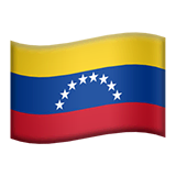 Bandera de Venezuela en Apple macOS y iOS iPhones