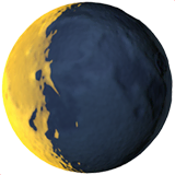 waning-crescent-moon Emoji apple