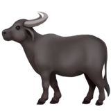 water-buffalo Emoji apple