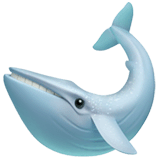 Whale Emoji on Apple macOS and iOS iPhones
