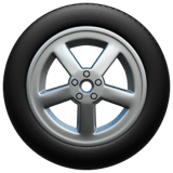 🛞 Wheel Emoji on Apple macOS and iOS iPhones