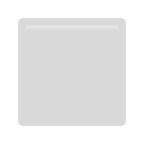 ◻️ White Medium Square Emoji on Apple macOS and iOS iPhones
