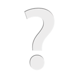 white-question-mark Emoji apple