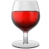 Wine Glass Emoji on Apple macOS and iOS iPhones