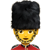 woman-guard Emoji apple