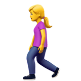 woman-walking Emoji apple