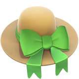 womans-hat Emoji apple