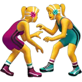 🤼‍♀️ Women Wrestling Emoji on Apple macOS and iOS iPhones