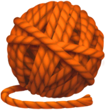 yarn Emoji apple