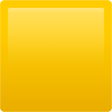 yellow-square Emoji apple
