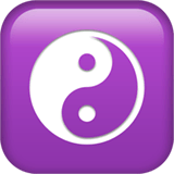 ☯️ Yin yang Emoji en Apple macOS y iOS iPhones