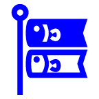 Karpfenfahne on AU by KDDI