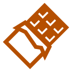 Плитка шоколада on AU by KDDI