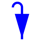 Suljettu Sateenvarjo on AU by KDDI