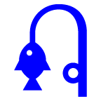 Удочка и рыба on AU by KDDI