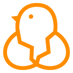 Pintinho a sair da casca on AU by KDDI