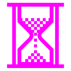 Песочные часы с текущим песком on AU by KDDI