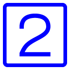 Клавиша с цифрой 2 on AU by KDDI