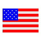 Flag: United States on AU by KDDI