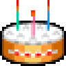 birthday-cake Emoji au-kddi