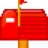 closed-mailbox-with-raised-flag Emoji au-kddi