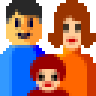 family Emoji au-kddi