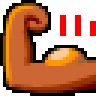 flexed-biceps Emoji au-kddi