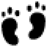 footprints Emoji au-kddi