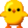 front-facing-baby-chick Emoji au-kddi