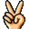 victory-hand Emoji au-kddi