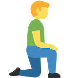 man-kneeling-facing-right Emoji discord