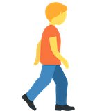 person-walking-facing-right Emoji discord