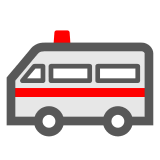 🚑 Ambulancia Emoji en Docomo
