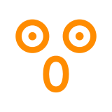 astonished-face Emoji docomo