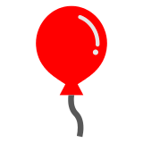 🎈 Balloon Emoji in Docomo