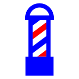 barber-pole Emoji docomo