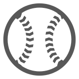 ⚾ Bola de béisbol Emoji en Docomo