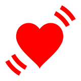 Beating Heart Emoji in Docomo