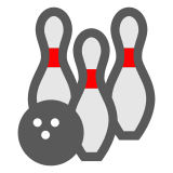 bowling Emoji docomo