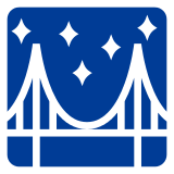 bridge-at-night Emoji docomo