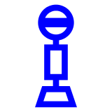 bus-stop Emoji docomo