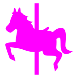 carousel-horse Emoji docomo