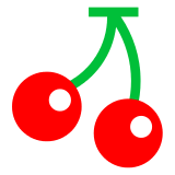 Cherries Emoji in Docomo
