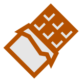 chocolate-bar Emoji docomo