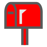 closed-mailbox-with-raised-flag Emoji docomo