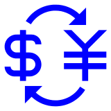 Currency Exchange Emoji in Docomo