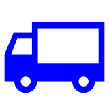 🚚 Delivery Truck Emoji in Docomo