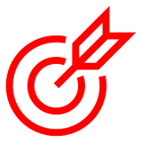 🎯 Bulls Eye Emoji auf Docomo