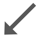 ↙️ Down-Left Arrow Emoji in Docomo